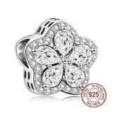 Rhinestone Stars Flowers Clover Bead Bracelet Charms Women