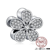 Rhinestone Stars Flowers Clover Bead Bracelet Charms Women