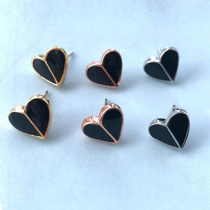 Kate Spade Women's Mini Enamel Heart Earrings - Gift Idea
