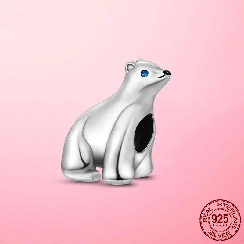 925 Silver Animal Charm Beads for MULA Bracelet