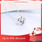 925 Sterling Silver Camera Necklace For Women Fine Jewelry