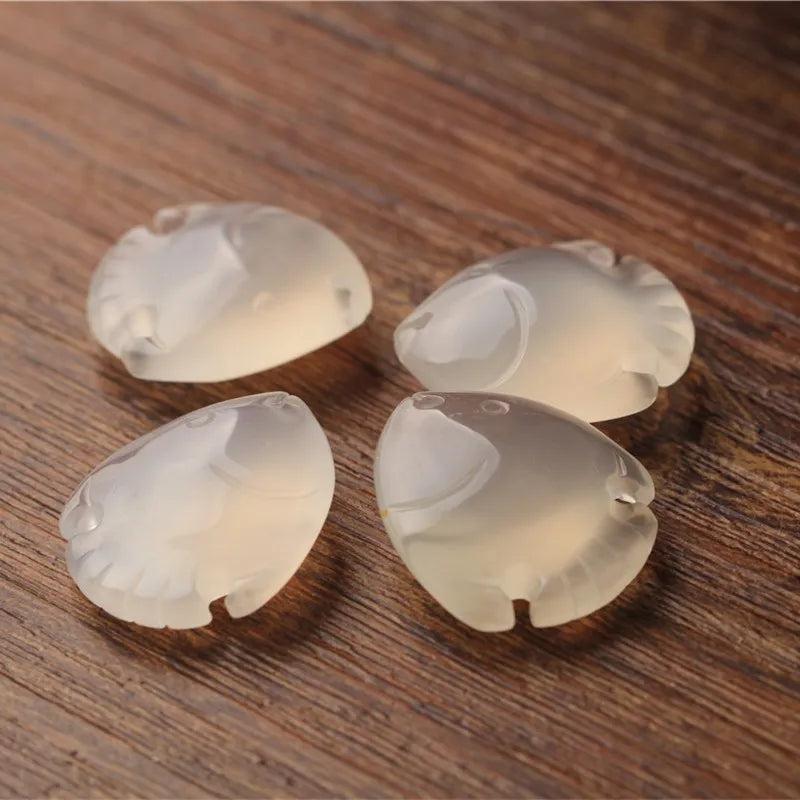 Chalcedony Tropical Fish Jade Beads for Jewelry Making