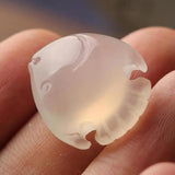 Chalcedony Tropical Fish Jade Beads for Jewelry Making