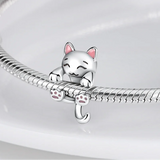 Japanese Cartoon Kitty Bead Cat Collection Open Buckle Bracelet
