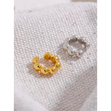 925 Sterling Silver Ear Clip Cuff Earrings Minimalist Jewelry Women