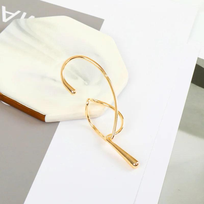 Irregular Ear Wrap Earring Punk Style for Women