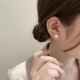 Pearl Ear Clip Magnet Magnetic No Piercing Ear Cuff Earrings