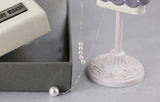 925 Silver Shell Pearl Necklace Pendant for Women Gift