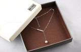 925 Silver Shell Pearl Necklace Pendant for Women Gift