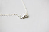 925 Silver Whale Pendant Necklace for Women