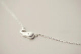 925 Silver Whale Pendant Necklace for Women