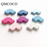 50pcs Car-Shaped Wooden Beads DIY Crafts Jewelry Hemu Loose Beads