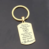 Custom Name Miscarriage Sympathy Keychain