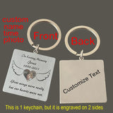 Personalized Name Love Memorial Keychain Gift