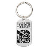 Custom Picture QR Code Keychain