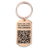 Custom Picture QR Code Keychain