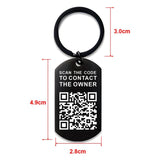 Custom Picture QR Code Keychain