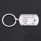 Initials Time Couple Keychains - Exquisite Creative Ornaments