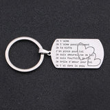 Je t'aime French Couples Keychain Gifts