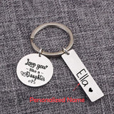 Love You Like a Daughter Keychain