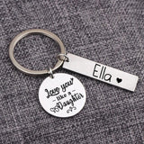 Love You Like a Daughter Keychain