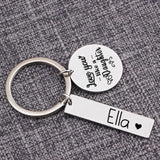 Love You Like a Daughter Keychain