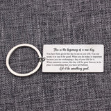 Graduation Gift Keychain Inspirational Letters Bag Charms