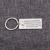 Pet Loss Memorial Keychain Engrave You're gone from our lives
