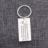 Pet Loss Memorial Keychain Engrave You're gone from our lives