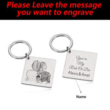 Personalized Name Keychain - Funny Gift for Bff Women Girl