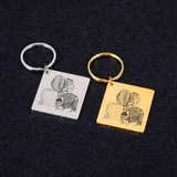 Personalized Name Keychain - Funny Gift for Bff Women Girl