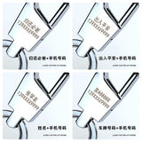High-Grade Men Keychain Buckle Car Key Ring Holder Gift Y60