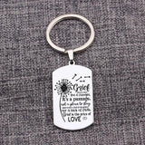 Grief Is Not A Sign Of Weakness Stainless Steel Keychain