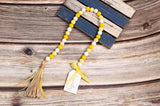 Colorful Wood Beads Beaded Curtain Straps Home Decoration Garland