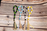 Colorful Wood Beads Beaded Curtain Straps Home Decoration Garland