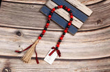 Colorful Wood Beads Beaded Curtain Straps Home Decoration Garland