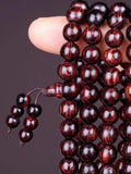 Natural Scented Rosewood Buddha Beads 108 PCs Wooden Bracelet Beads