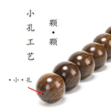 Natural Sandalwood Wooden Prayer Beads Bracelets Buddhist Buddha Meditation