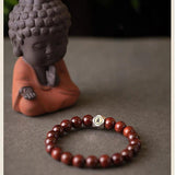 Pterocarpus Santalinus Zodiac Bracelet Lucky Beads Crafts