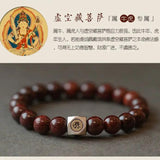 Pterocarpus Santalinus Zodiac Bracelet Lucky Beads Crafts