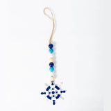 Ocean Series Wooden Bead String Anchor Rudder Tag Tassel Beaded DIY Kids Toys