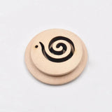 10Pcs Bohemian Style Wood Chips Hanging Earring Ornaments
