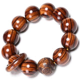 Scented Rosewood Bracelet Beads Agarwood Sandalwood Ebony Rosary