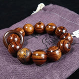 Scented Rosewood Bracelet Beads Agarwood Sandalwood Ebony Rosary