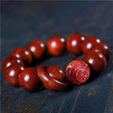 Scented Rosewood Bracelet Beads Agarwood Sandalwood Ebony Rosary