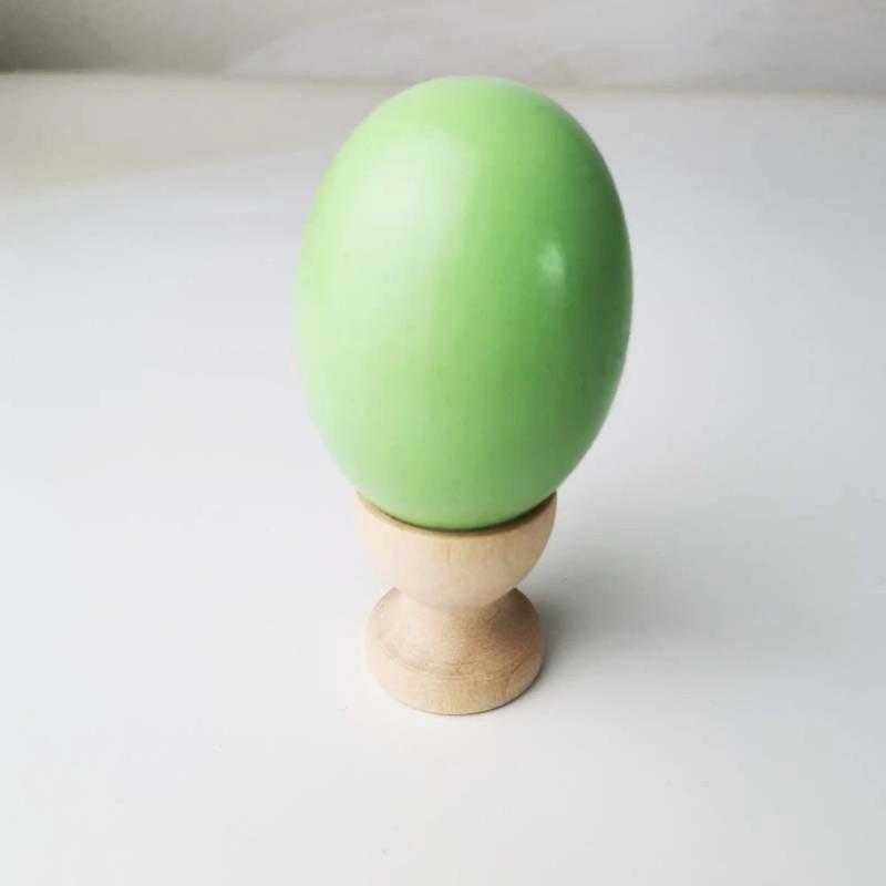 Easter Wooden Artificial Eggs Kids Toys DIY Creative Painted Graffiti