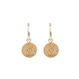 12 Zodiac Animal Earrings Personality Women Earring