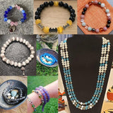 4-12mm Natural Multicolor Cat's Eye Beads Loose Spacer Beads for DIY Bracelet