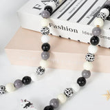 Cow Wood Beads Spacer for DIY Jewelry Making Bracelet