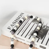 Cow Wood Beads Spacer for DIY Jewelry Making Bracelet